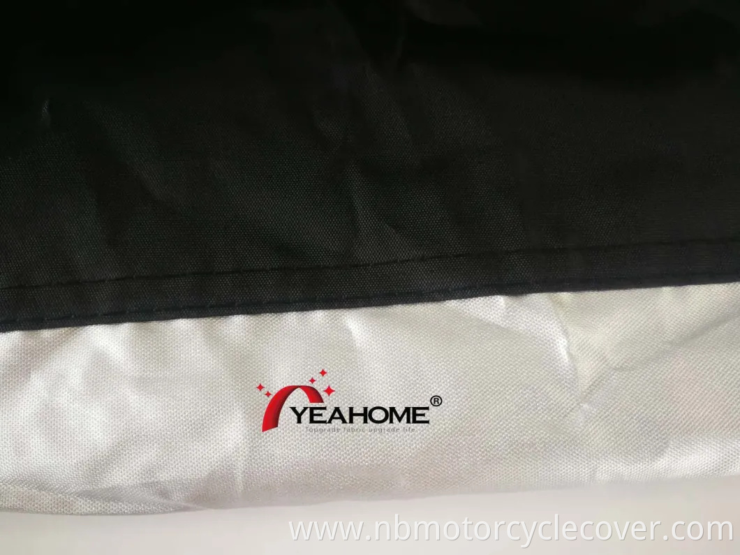 Motorcycle Cover Customized Logo Printed Patchwork Outdoor Protective Motorbike Cover